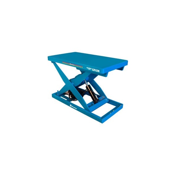 Bishamon Industries Corp. Bishamon OPTIMUS Lift3K Power Scissor Lift Table 48x36 3000 Lb. Cap. Hand Control L3K-3648 L3K-3648-115-H - main